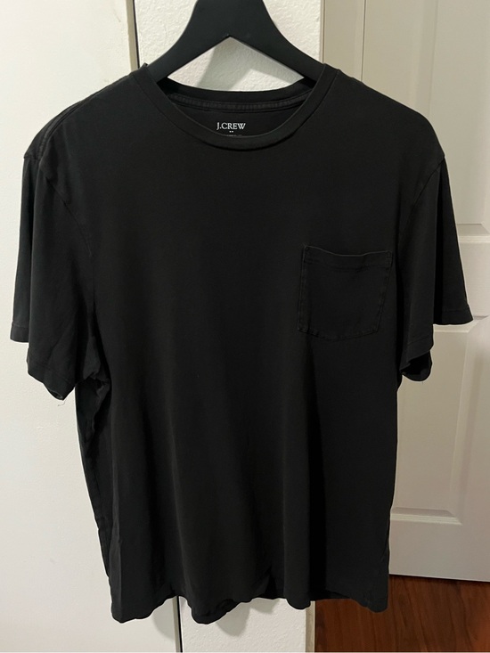 J. Crew Other - J. Crew Black Short-Sleeve Slim Washed Pocket Crewneck Tee